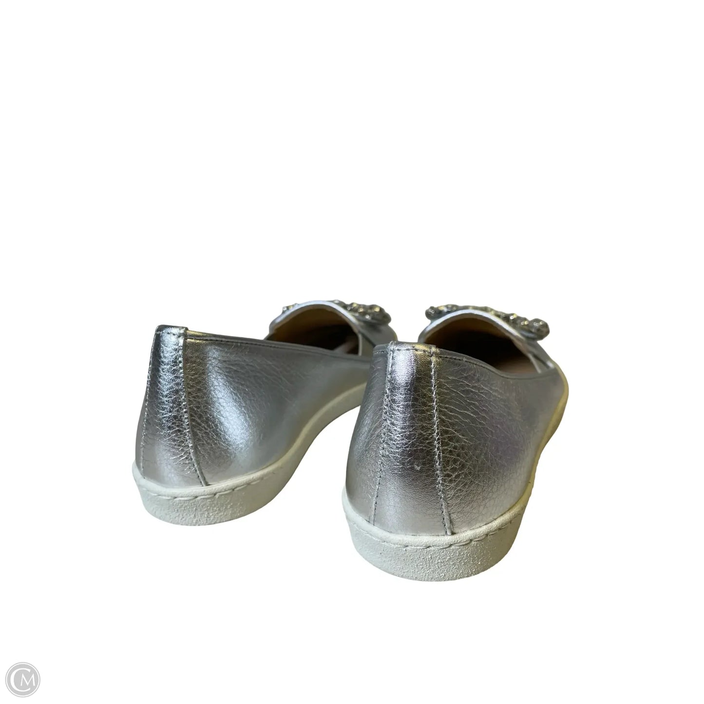 Shoes Flats By Sesto Meucci In Silver, Size: 5
