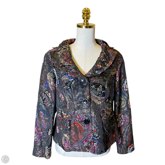 Blazer By Clothes Mentor In Multi-colored, Size: Lp
