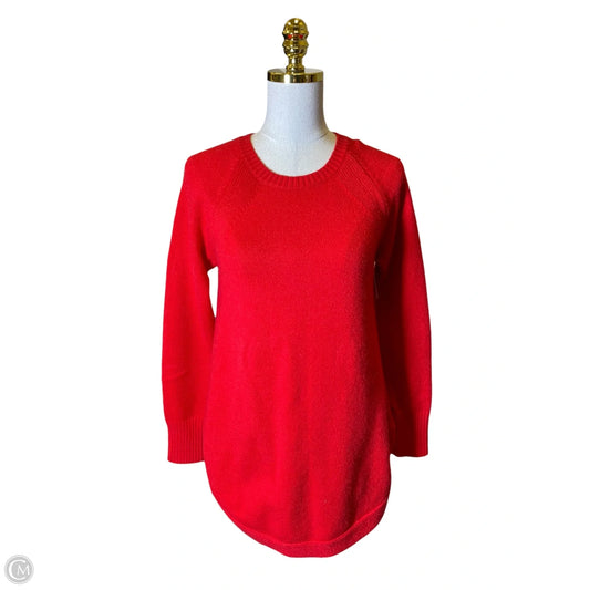 Sweater By Anthropologie In Red, Size: S