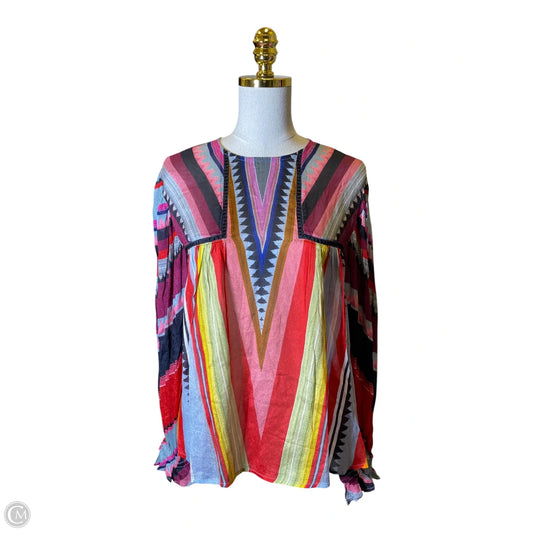 Top Long Sleeve By Blank London In Multi-colored, Size: S