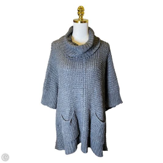 Shawl By Abercrombie And Fitch In Grey, Size: Osfm
