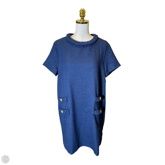 Dress Casual Midi By Clothes Mentor In Navy, Size: Xl