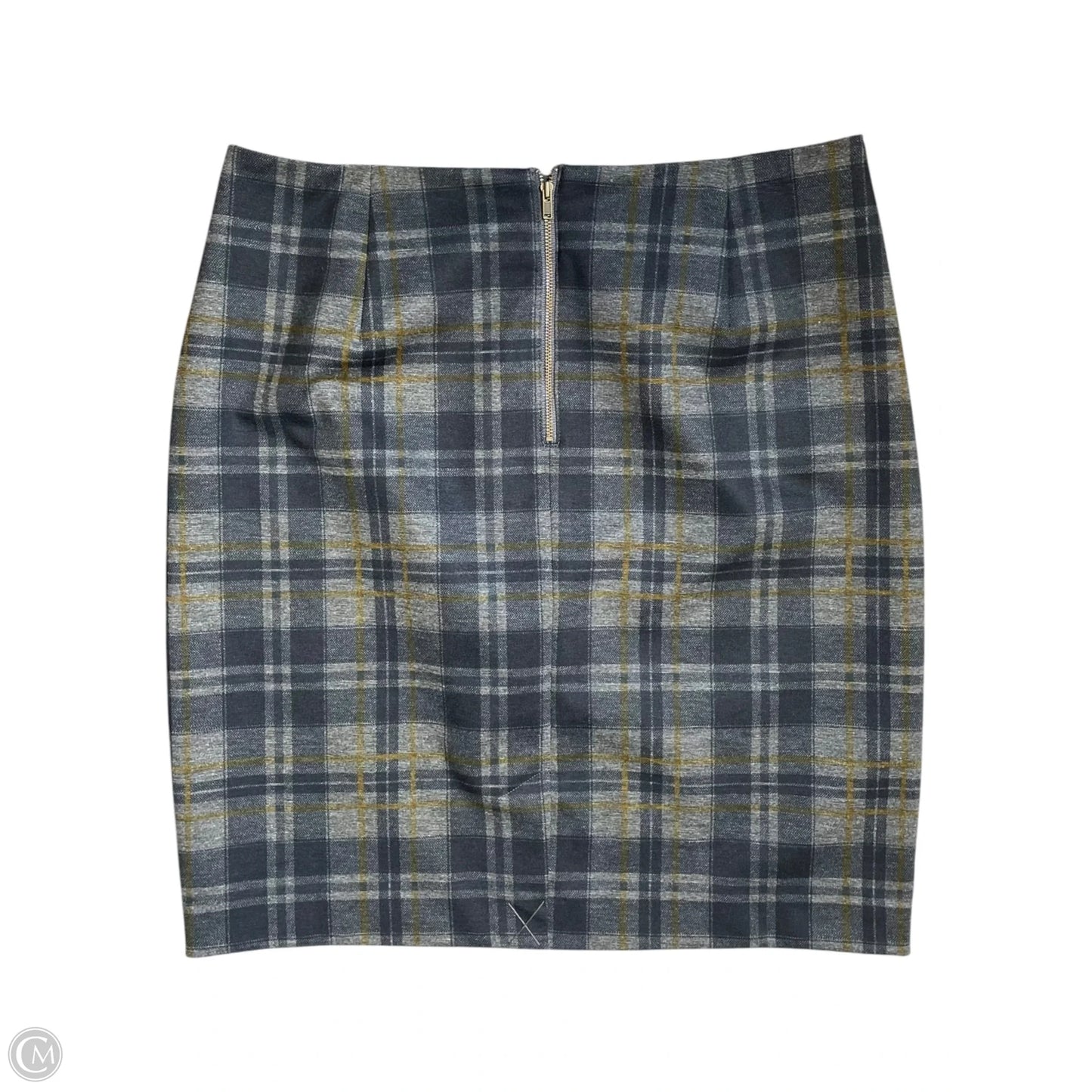 Skirt Midi By Cabi In Plaid Pattern, Size: 8