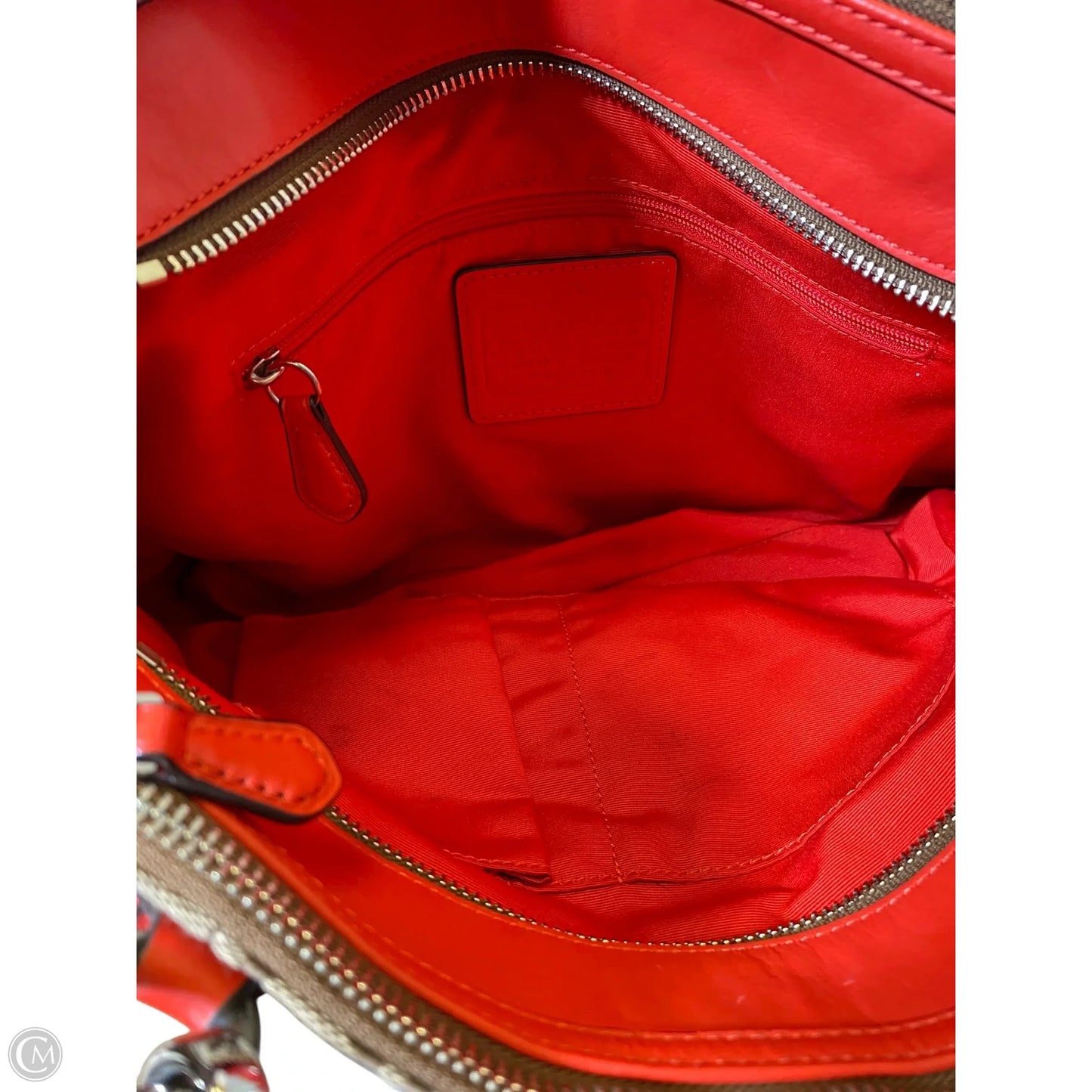 Handbag Designer By Coach, Size: Large