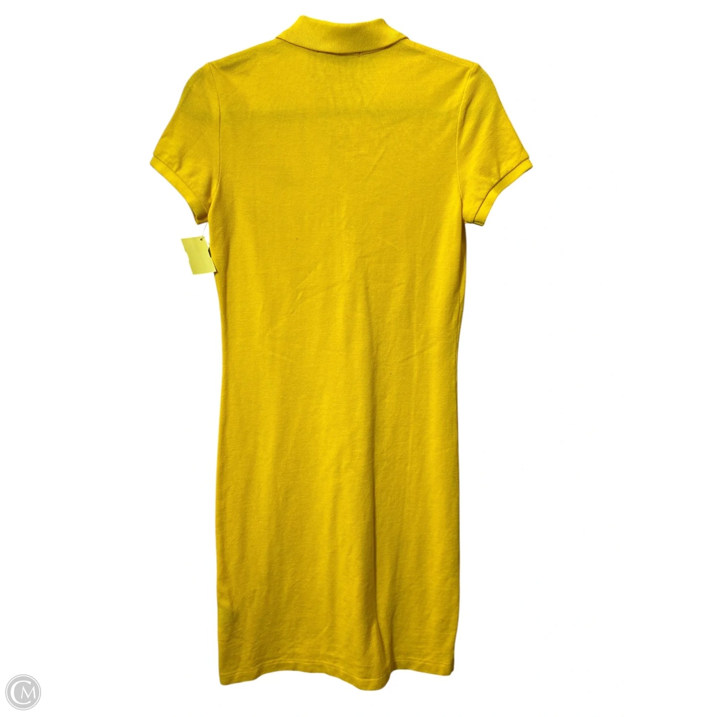 Dress Casual Midi By Ralph Lauren Sport In Yellow, Size: S
