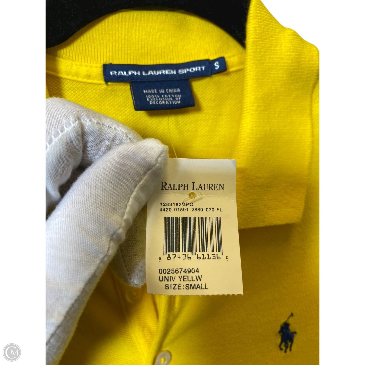 Dress Casual Midi By Ralph Lauren Sport In Yellow, Size: S