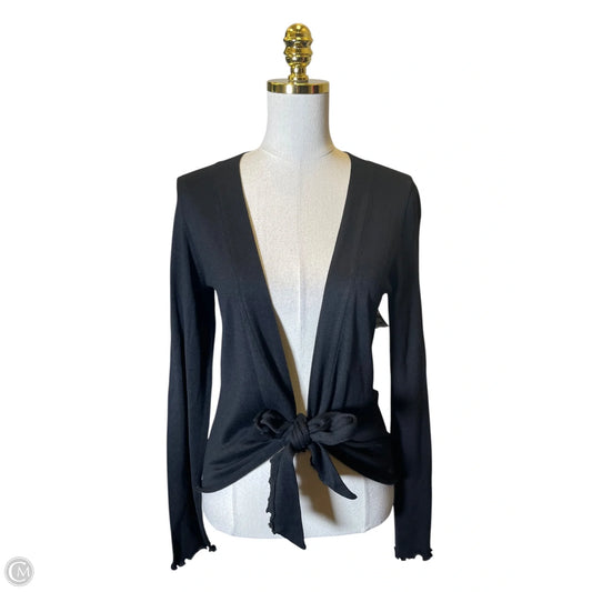 Sweater Cardigan By White House Black Market In Black, Size: L