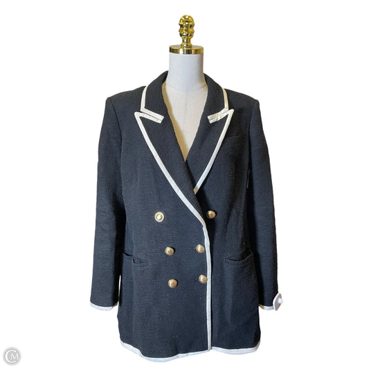 Blazer By Express In Black & White, Size: Xl