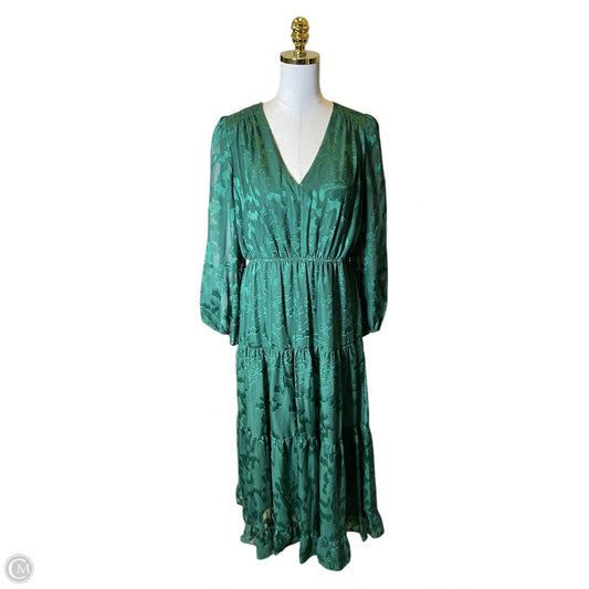Dress Casual Maxi By Taylor In Green, Size: 12