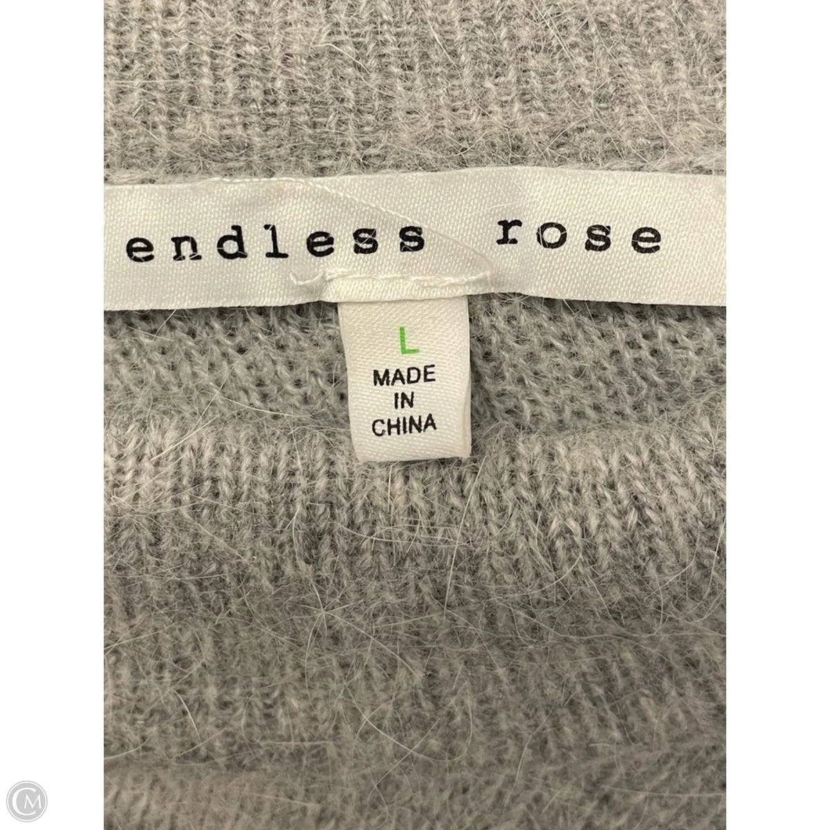 Sweater By Endless Rose In Grey, Size: L