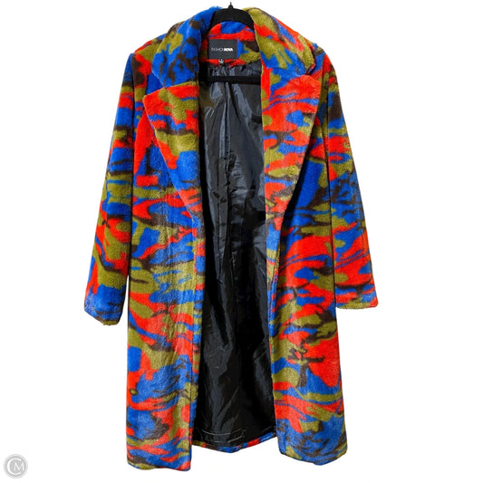 Jacket Faux Fur & Sherpa By Fashion Nova In Multi-colored, Size: S