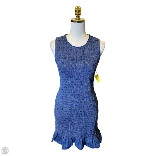 Dress Casual Midi By American Eagle In Blue, Size: S
