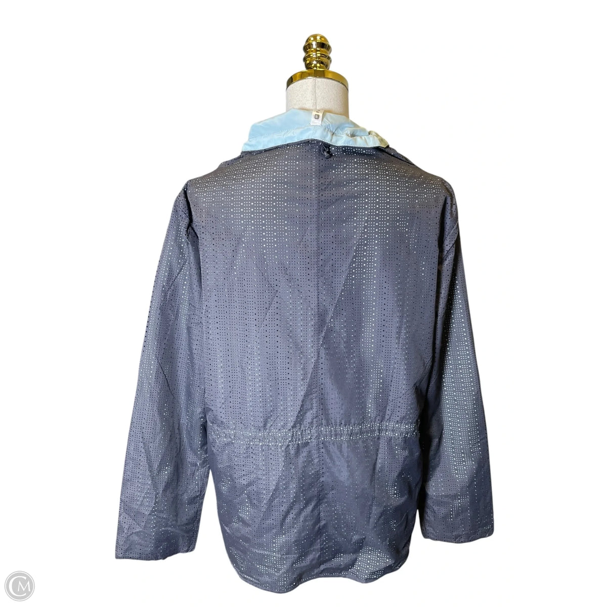 Athletic Jacket By Fabletics In Grey, Size: M