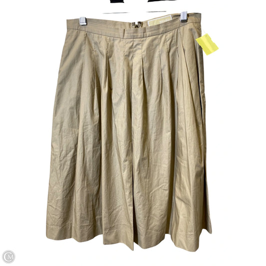 Skirt Designer By Michael Kors In Beige, Size: 4