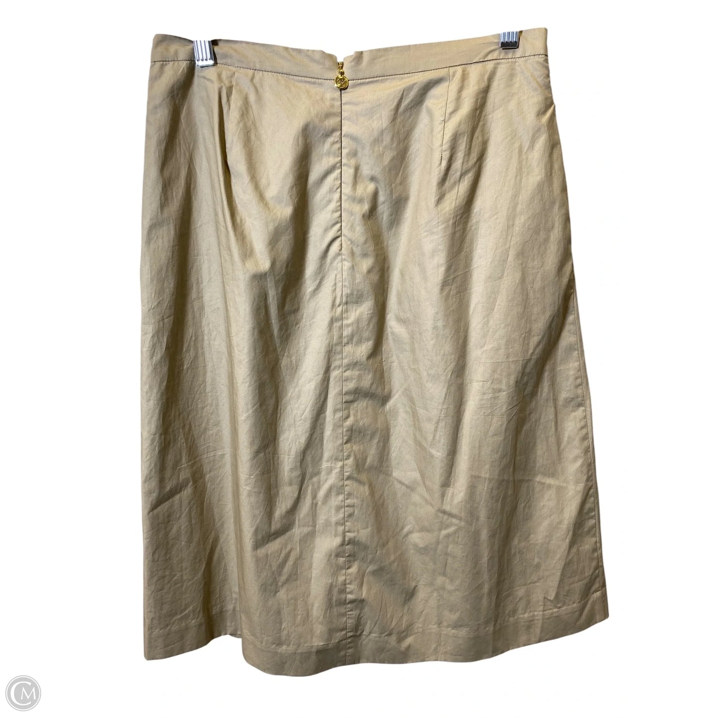 Skirt Designer By Michael Kors In Beige, Size: 4