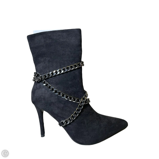 Boots Ankle Heels By New York And Co In Black, Size: 10