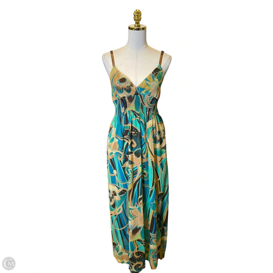 Dress Casual Maxi By Clothes Mentor In Multi-colored, Size: M