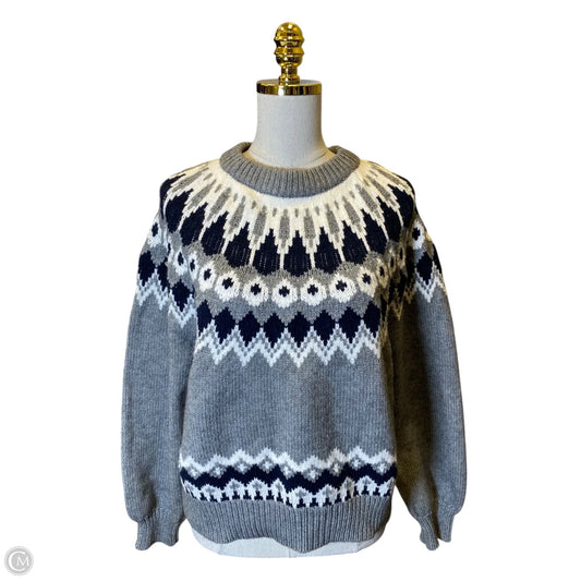 Sweater By Ann Taylor In Multi-colored, Size: L
