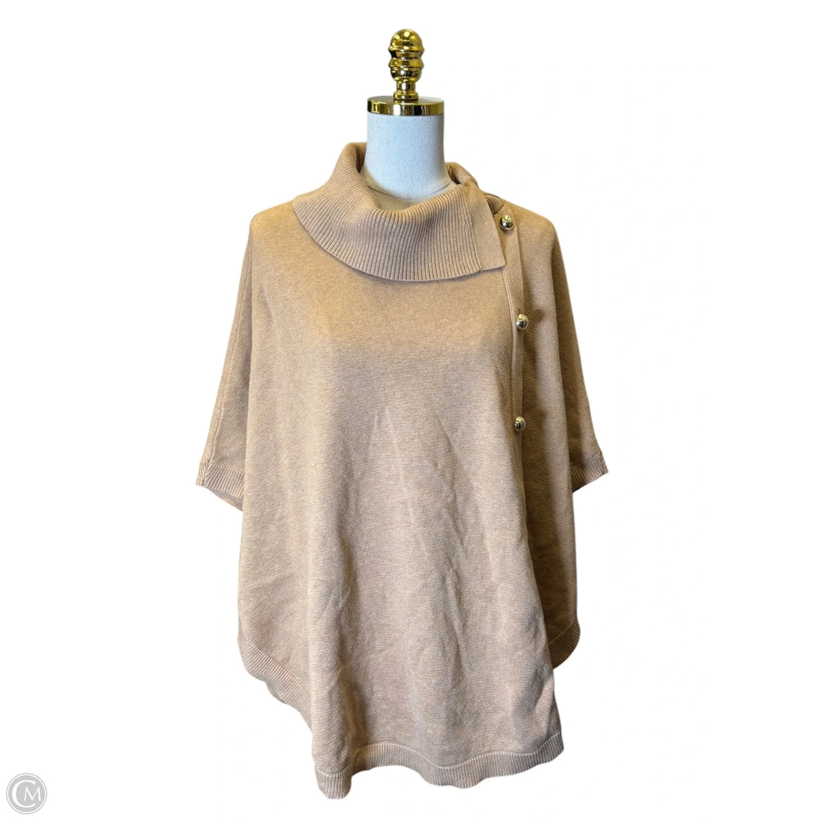 Shawl By Talbots In Tan, Size: L