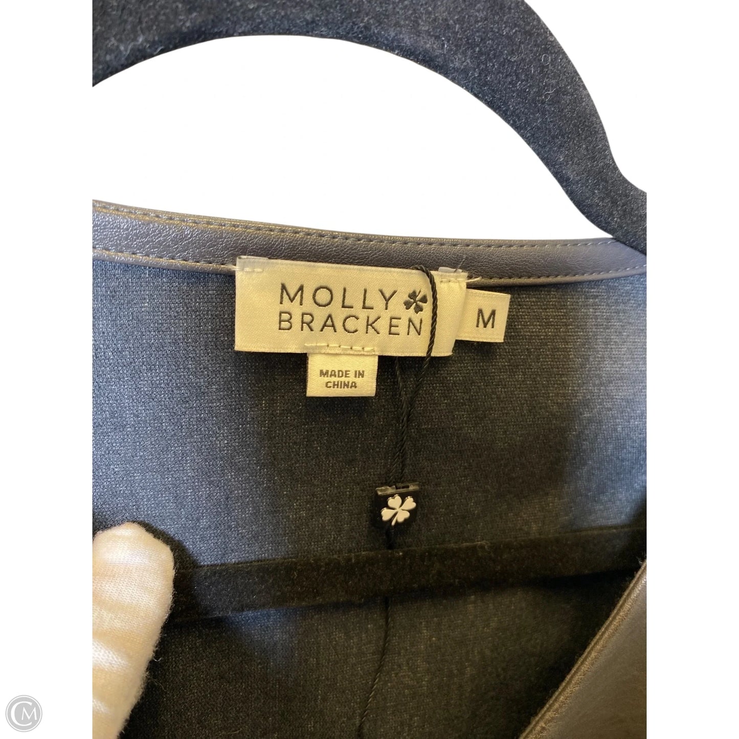 Dress Casual Midi By Molly Bracken In Grey, Size: M