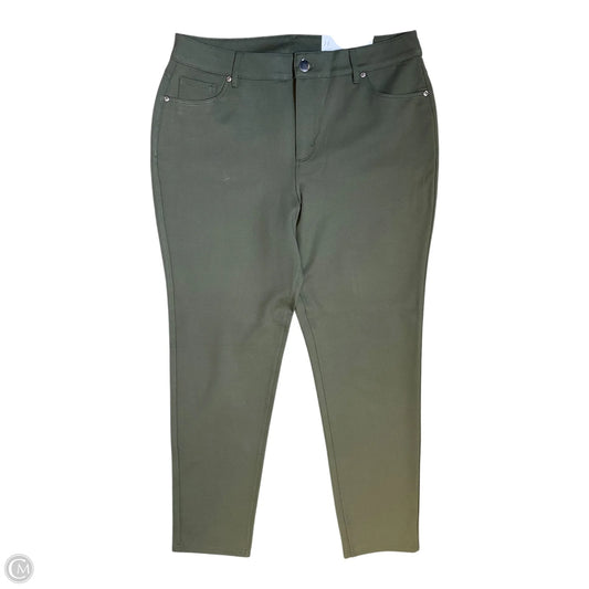 Pants Dress By Cato In Green, Size: 14