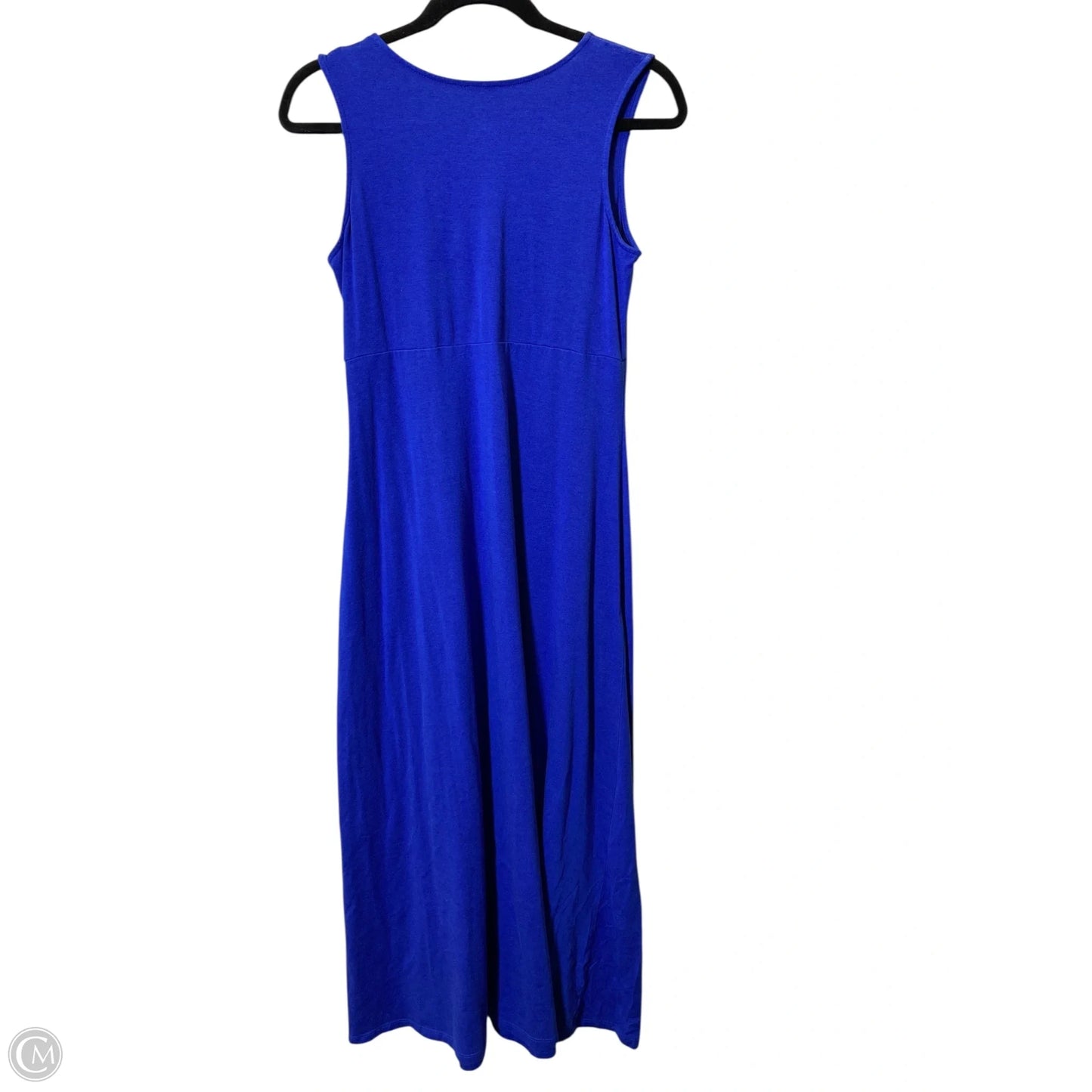 Dress Casual Maxi By Talbots In Blue, Size: M