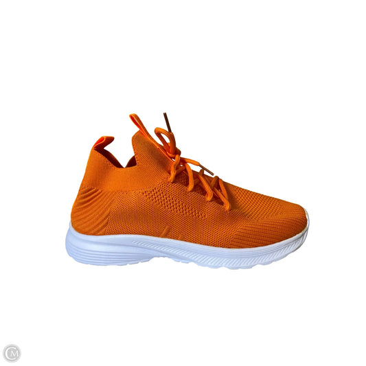 Shoes Athletic By Clothes Mentor In Orange, Size: 8.5
