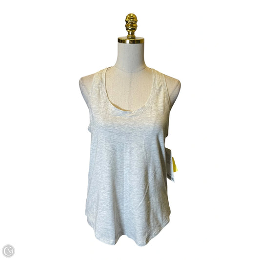 Athletic Tank Top By Lululemon In Grey, Size: 8