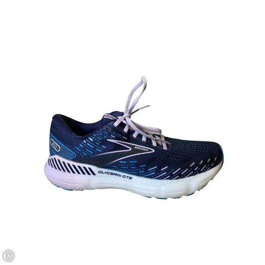 Shoes Athletic By Brooks In Blue & Purple, Size: 10.5