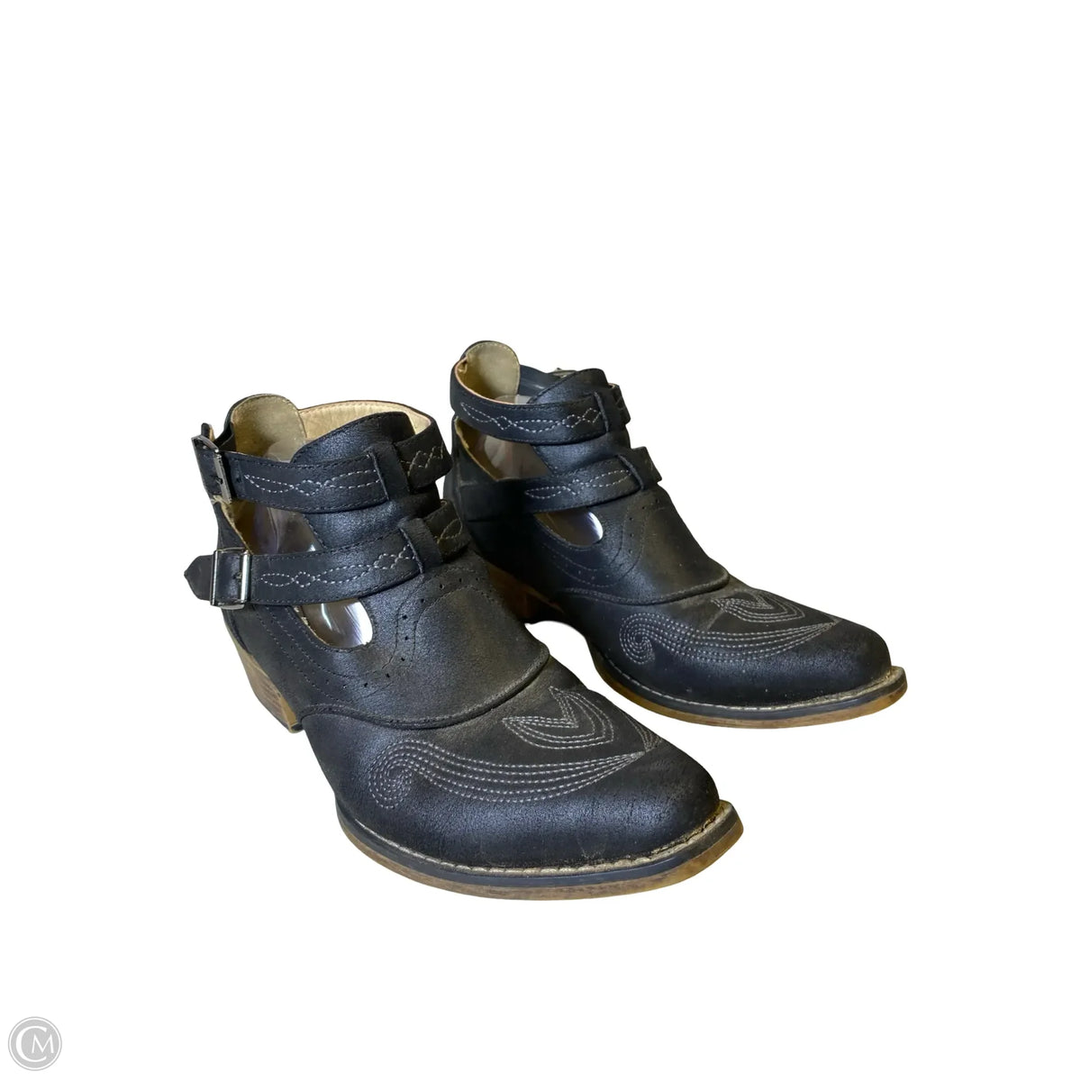 Boots Western By Roper In Black, Size: 11