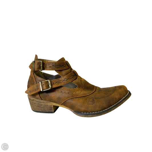 Boots Western By Roper In Brown, Size: 11