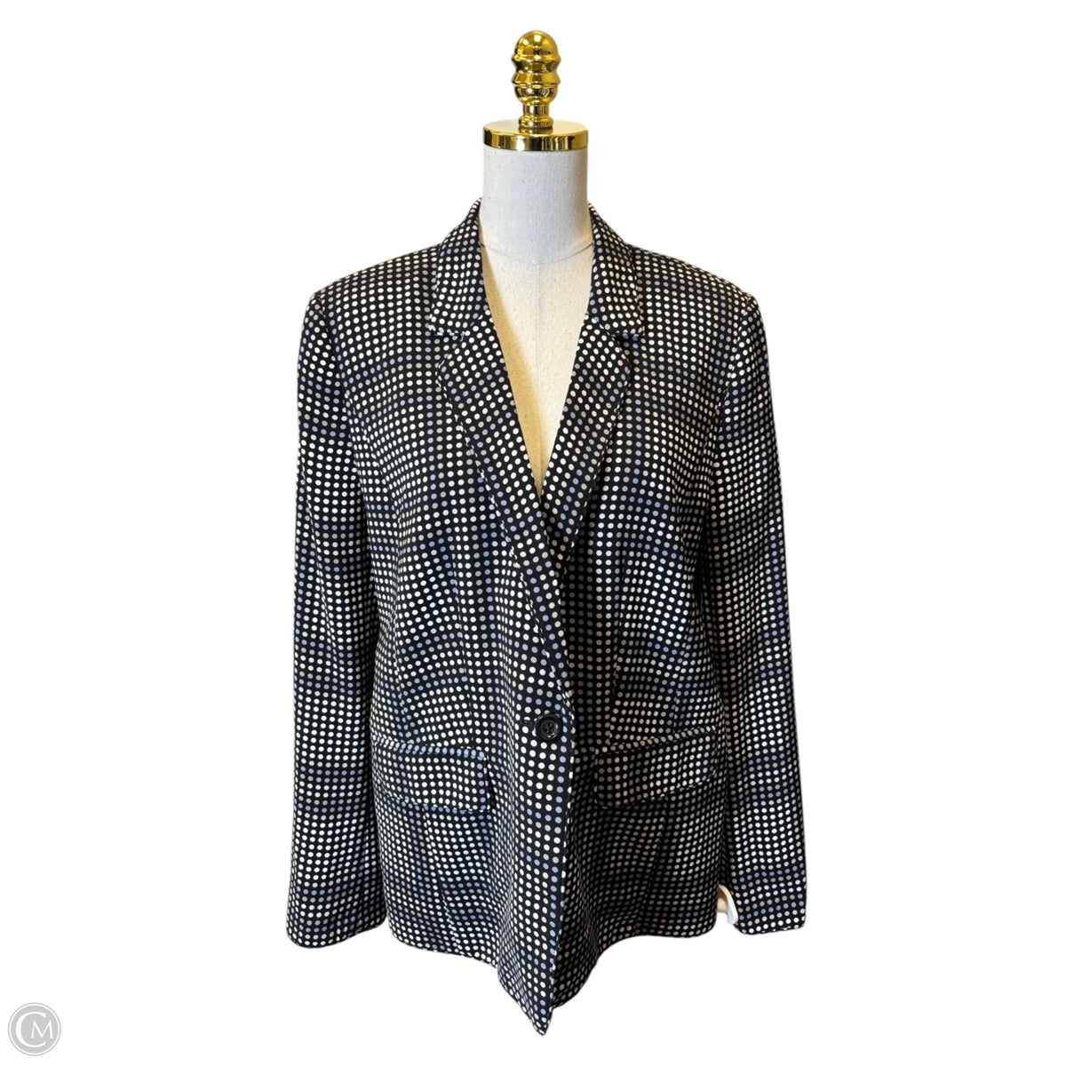 Blazer By Halogen In Polkadot Pattern, Size: Xl