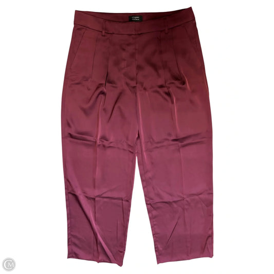 Pants Dress By Banana Republic In Maroon, Size: 14