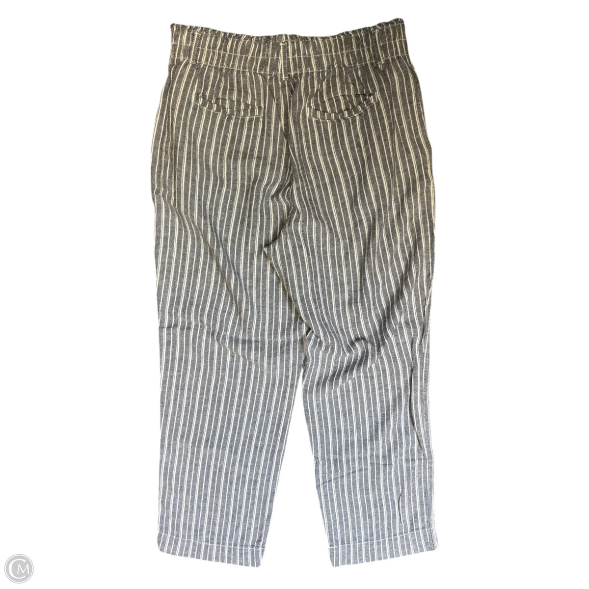 Pants Other By Briggs In Striped Pattern, Size: M