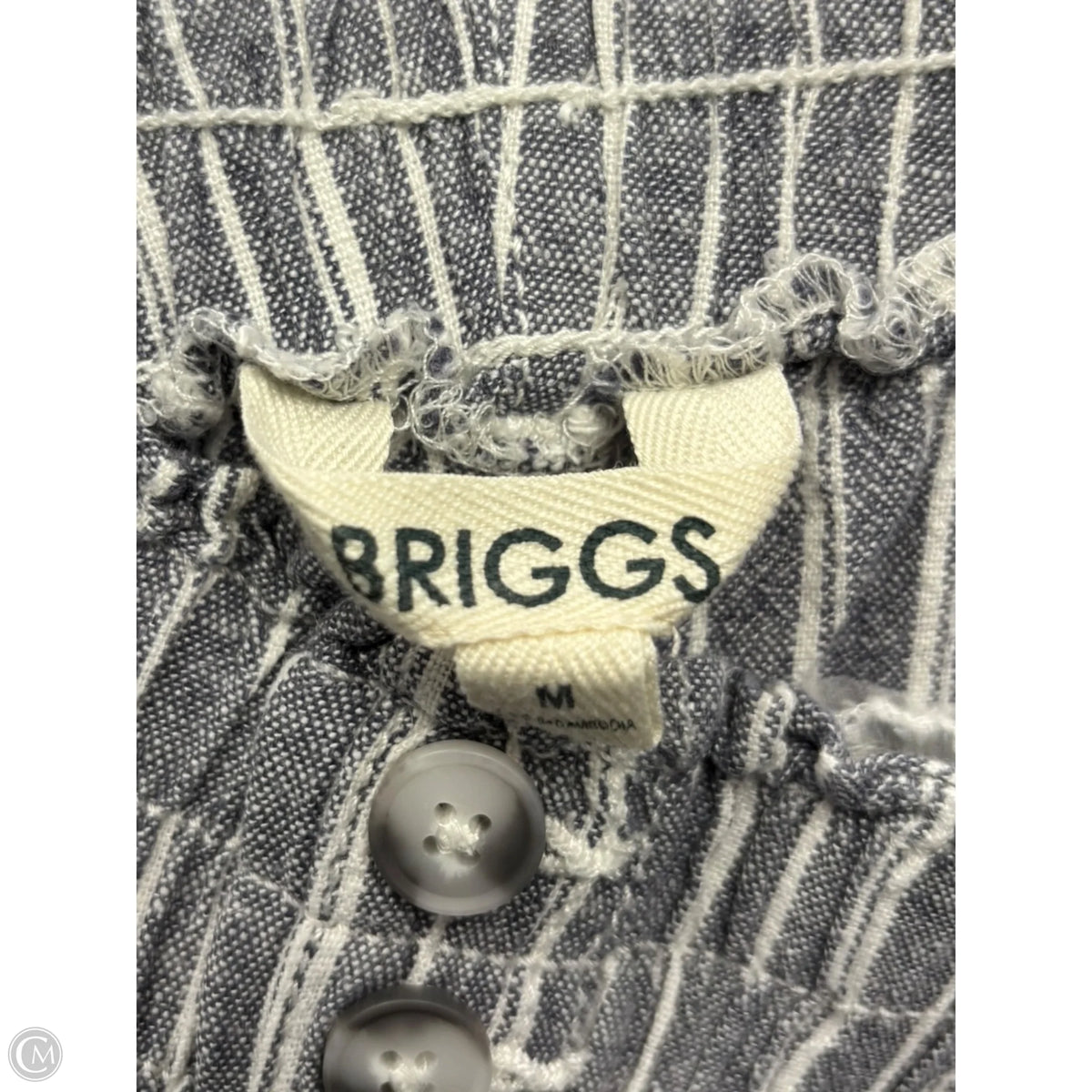 Pants Other By Briggs In Striped Pattern, Size: M