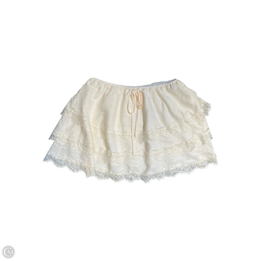 Skirt Midi By Baevely In Cream, Size: M