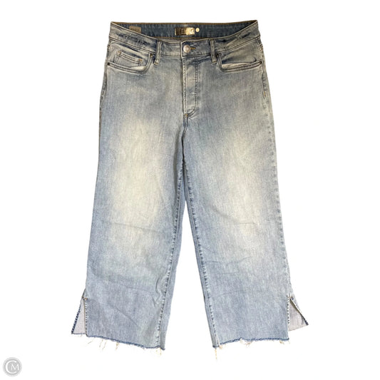 Jeans Wide Leg By Kut In Blue Denim, Size: 10