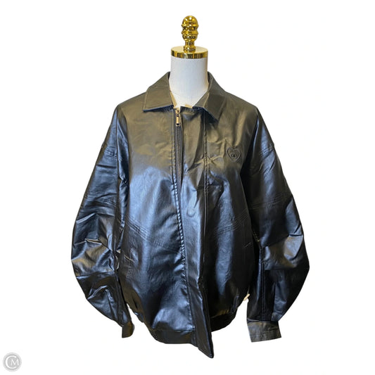 Jacket Other By Clothes Mentor In Black, Size: L