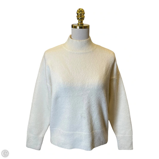 Sweater By Ann Taylor In Cream, Size: M