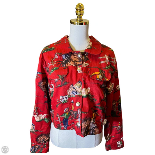 Jacket Other By Clothes Mentor In Multi-colored, Size: Xl