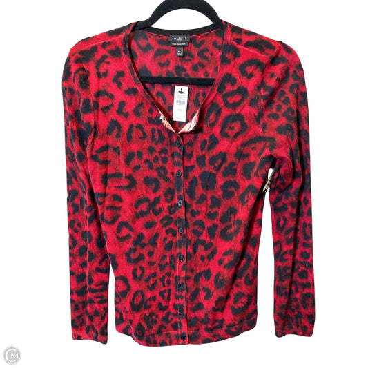 Blouse Long Sleeve By Talbots In Animal Print, Size: M