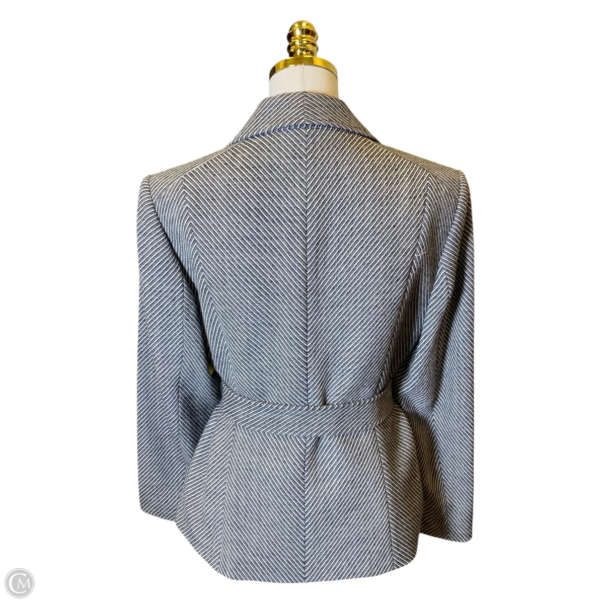 Blazer By Talbots In Black & White, Size: 6