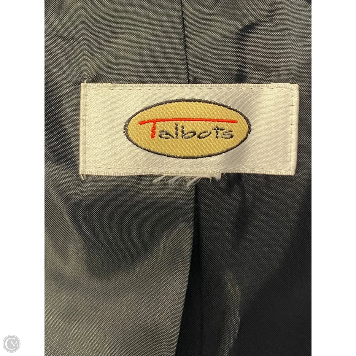 Blazer By Talbots In Black & White, Size: 6