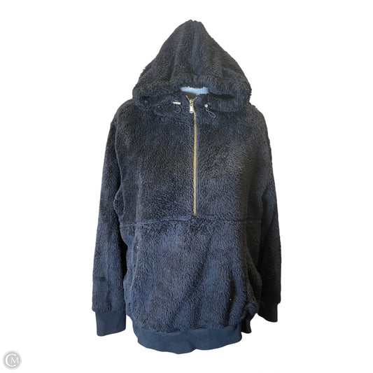 Jacket Faux Fur & Sherpa By Old Navy In Black, Size: Xl