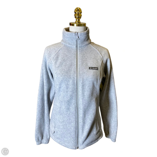 Jacket Fleece By Columbia In Grey, Size: M
