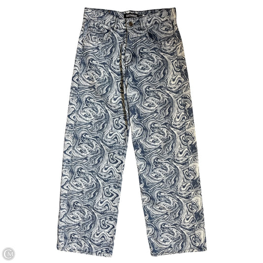 Pants Other By Clothes Mentor In Blue & White, Size: Xs
