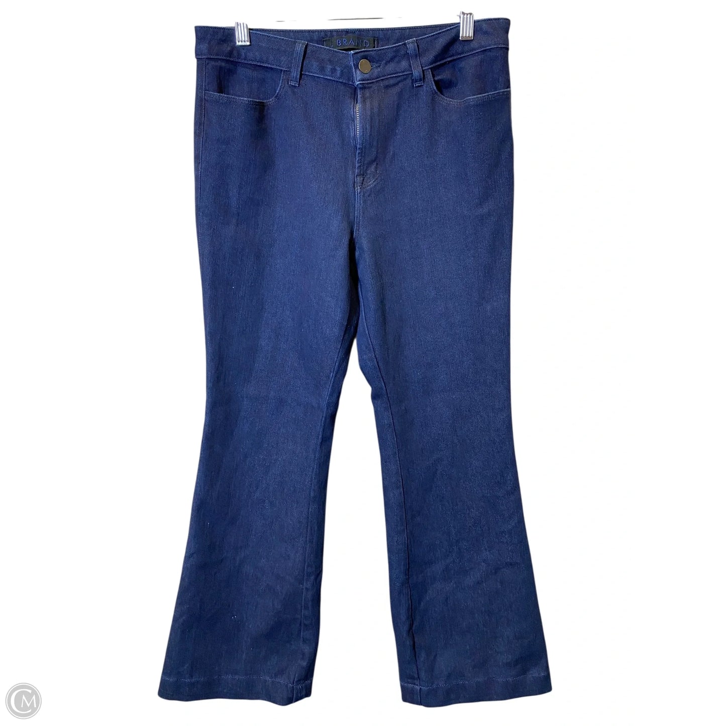 Jeans Flared By J Brand In Blue Denim, Size: 30