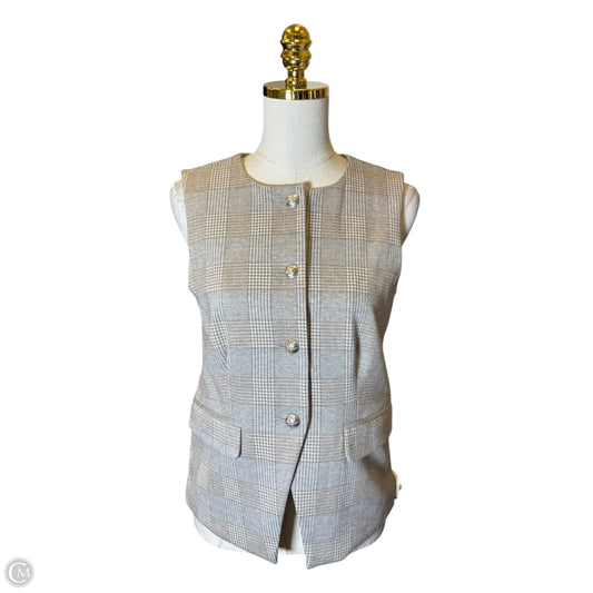 Vest Other By Bagatelle In Plaid Pattern, Size: Xs