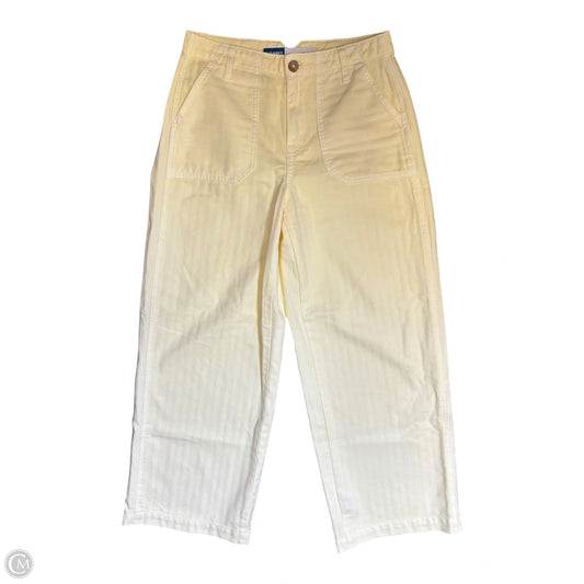 Pants Wide Leg By Old Navy In Yellow, Size: 4