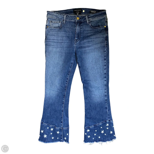 Jeans Boot Cut By Sanctuary In Blue Denim, Size: 8